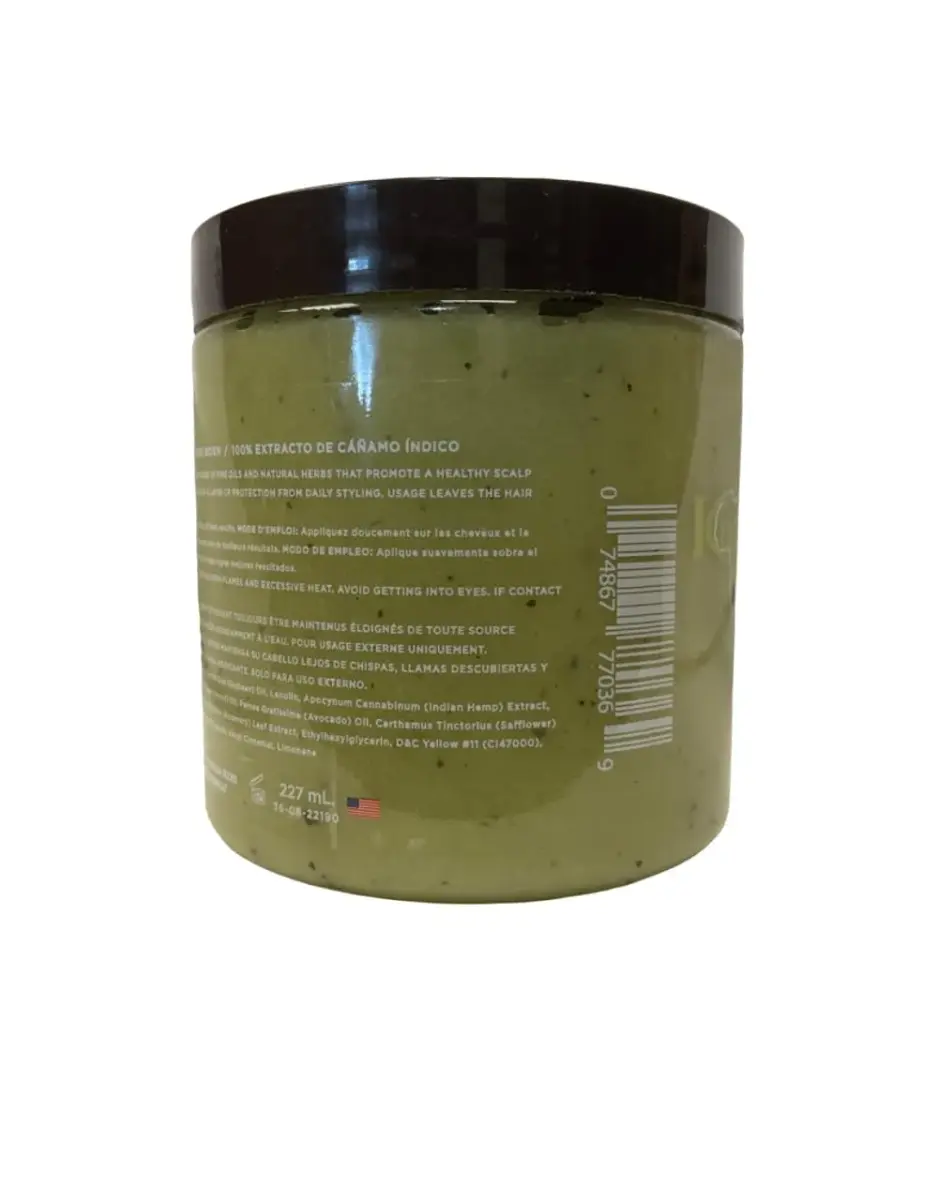 Kuza 100% Indian Hemp Hair & Scalp Treatment 7.7oz (228ml) | Natural Moisturizing Formula for Textured Hair - view 2
