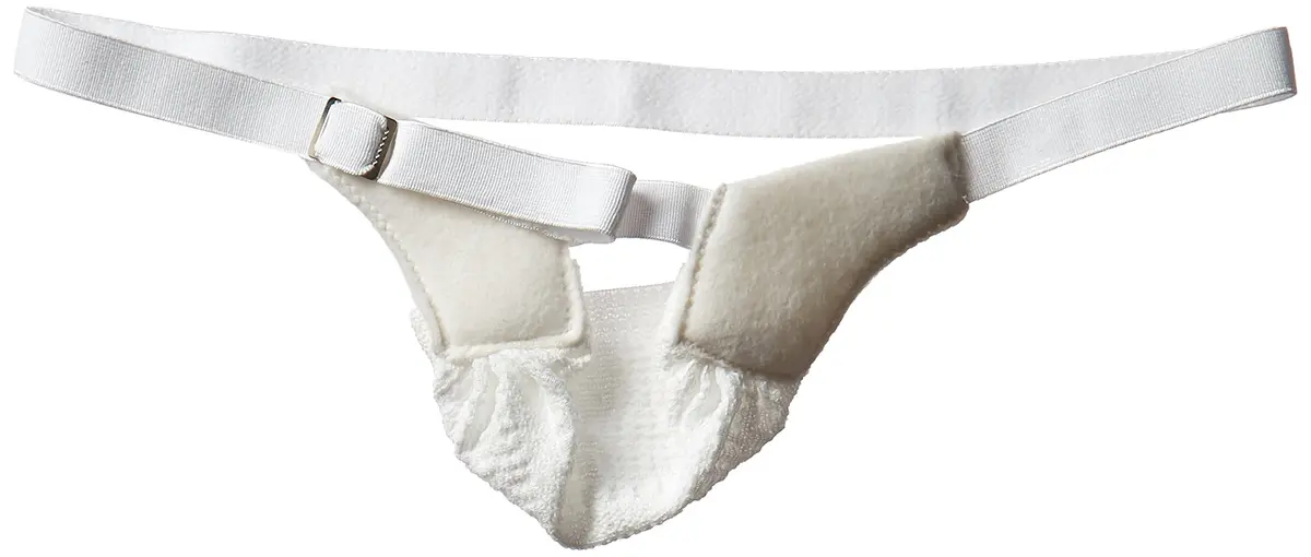 SportAid Suspensory with Elastic Waist Band, Medium | 0.11 kg (0.25 lbs) | Support for Active Lifestyles - main product image