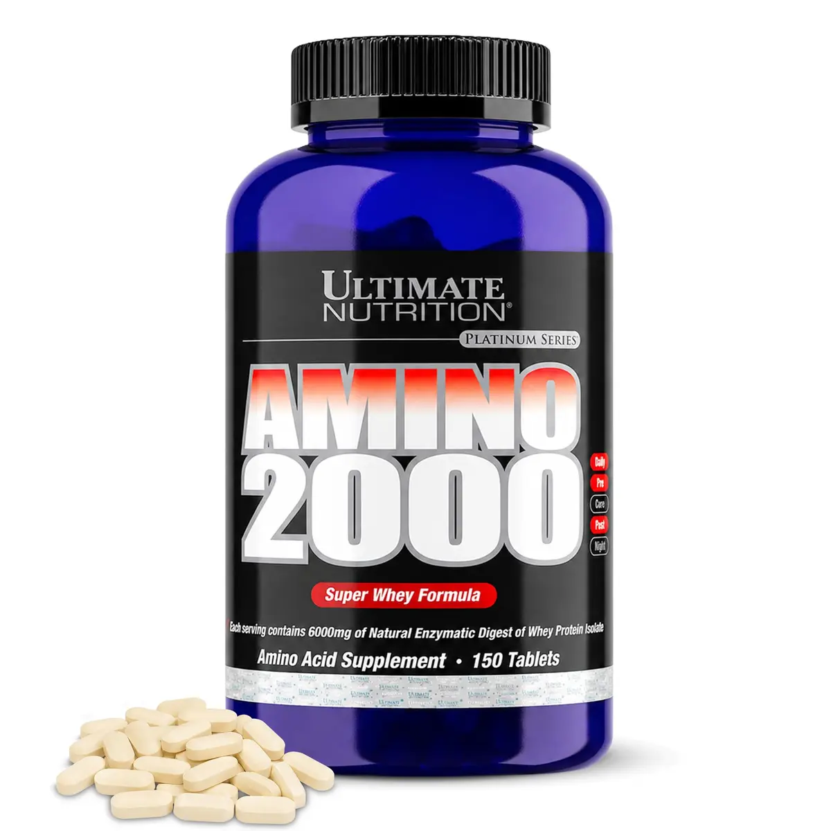 Ultimate Nutrition Amino 2000 Tablets 150 Count | Supports Muscle Growth & Recovery - main product image