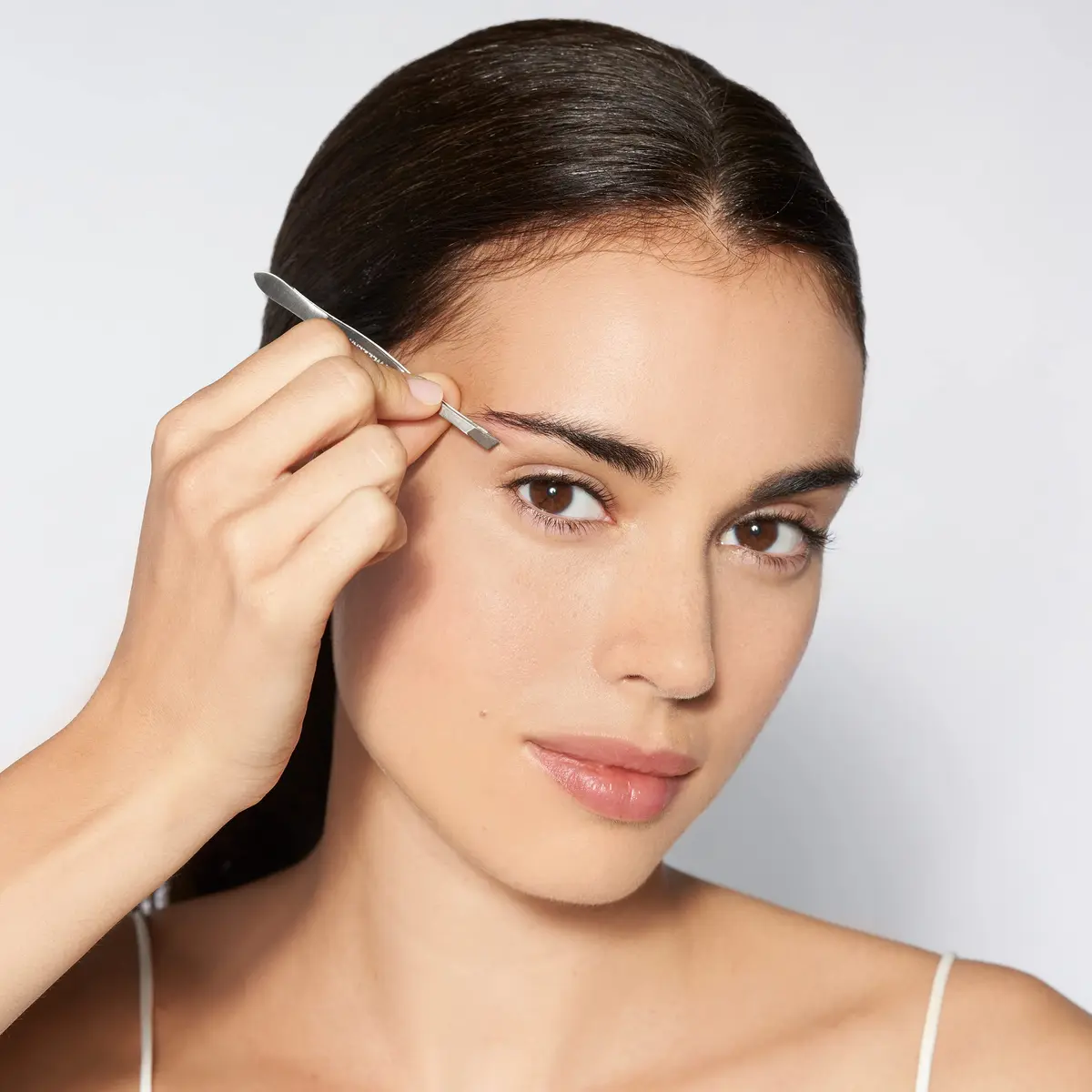 Tweezerman Slant Tweezerette Stainless Steel | Hand-Finished Precision Hair Removal Tool - view 2