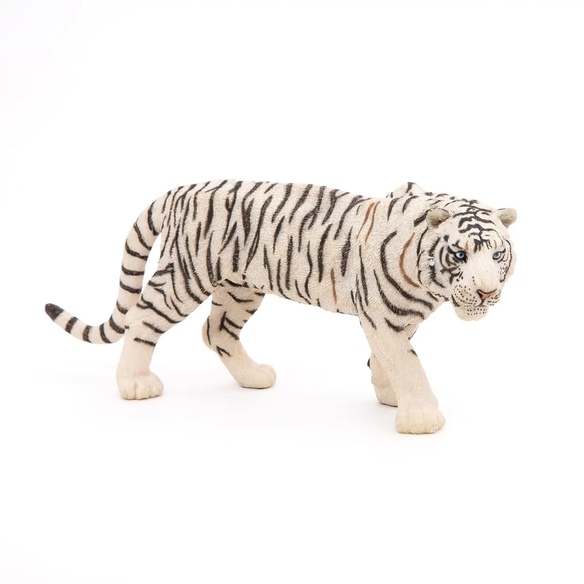 Papo White Tiger Figurine Large Collectible | Educational Animal Play Toy for Kids 3+ - view 3