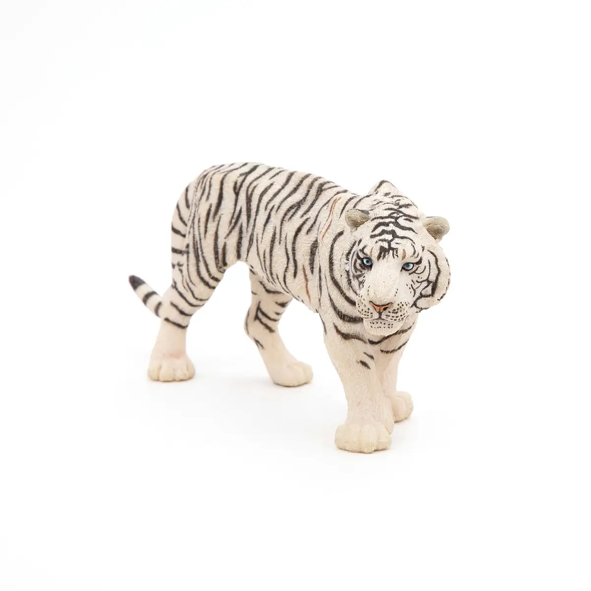 Papo White Tiger Figurine Large Collectible | Educational Animal Play Toy for Kids 3+ - view 4
