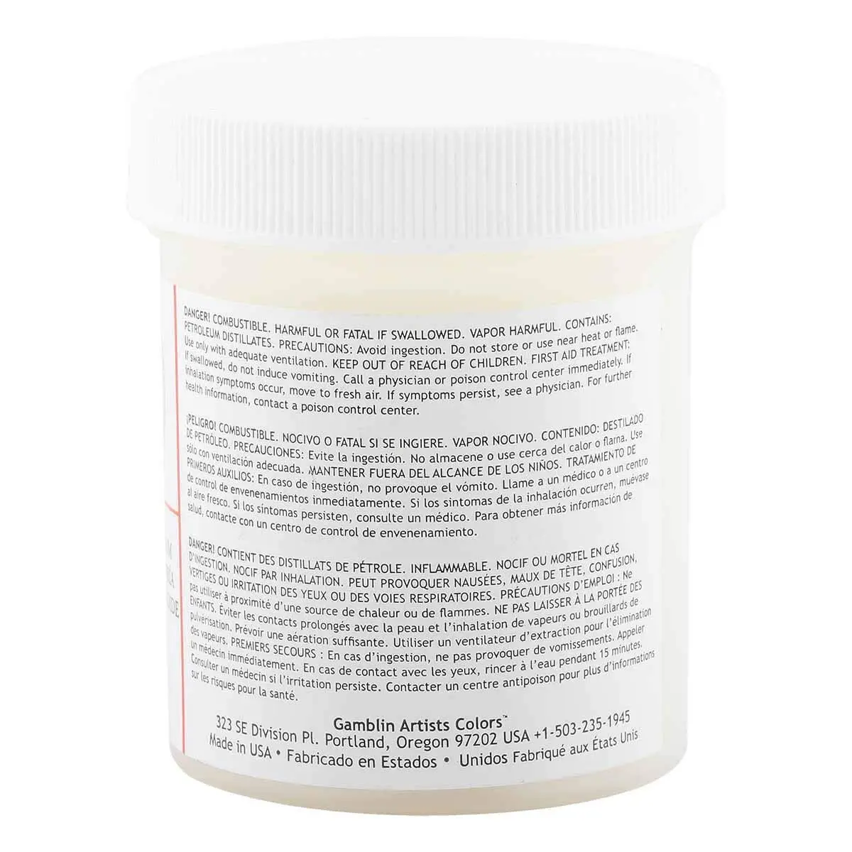 Gamblin Cold Wax Oil Painting Medium Clear 118ml (4 fl oz) | For Oil & Alkyd Paints - view 2