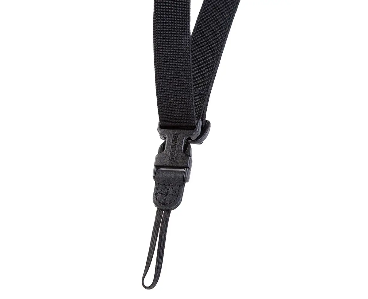 OP/TECH USA Bino/Cam Harness Black Webbing | Dual Camera & Binocular Shoulder Strap - view 2
