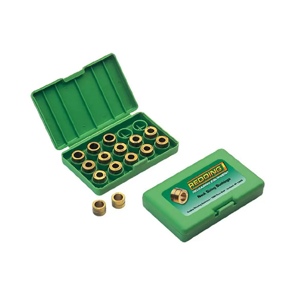 Redding Titanium Nitride 1/2'' O.D. x 3/8'' Long Neck Sizing Bushing | Precision Steel Reloading Tool - view 4