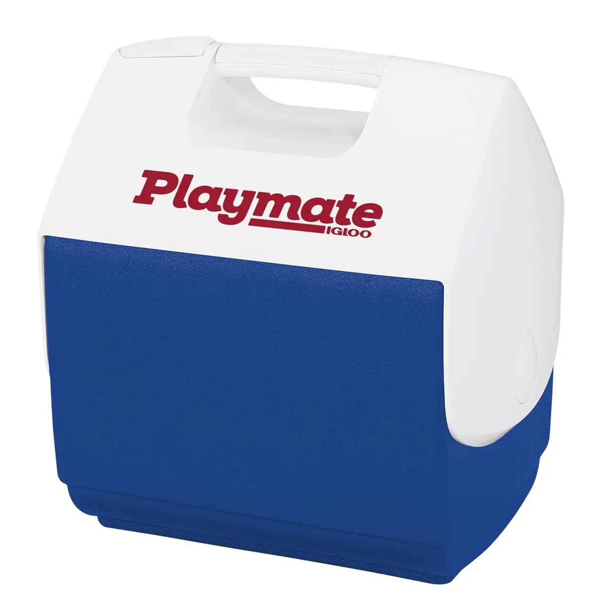 Igloo Playmate Pal 7 Qt Cooler | Blue/White Portable Insulated Ice Chest - main product image