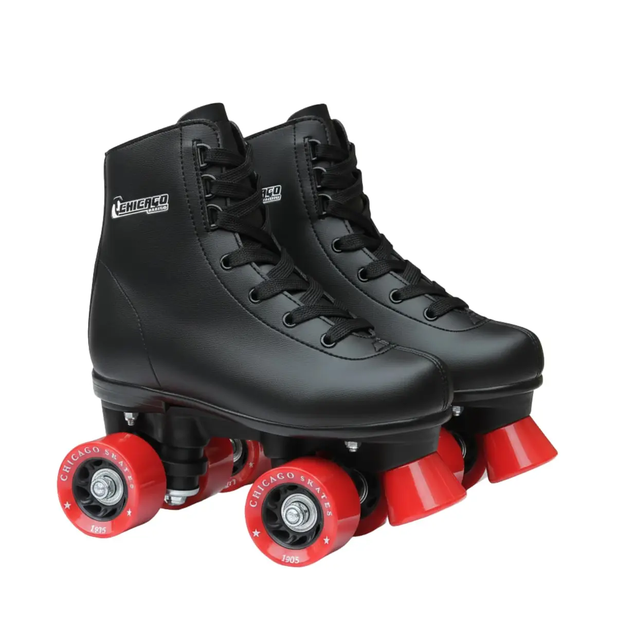 Chicago Skates Rink Roller Skates – Classic High-Top Quad Skates, Padded Ankle Support, 54mm Urethane Wheels, Adjustable Trucks, Indoor & Outdoor Use - main product image