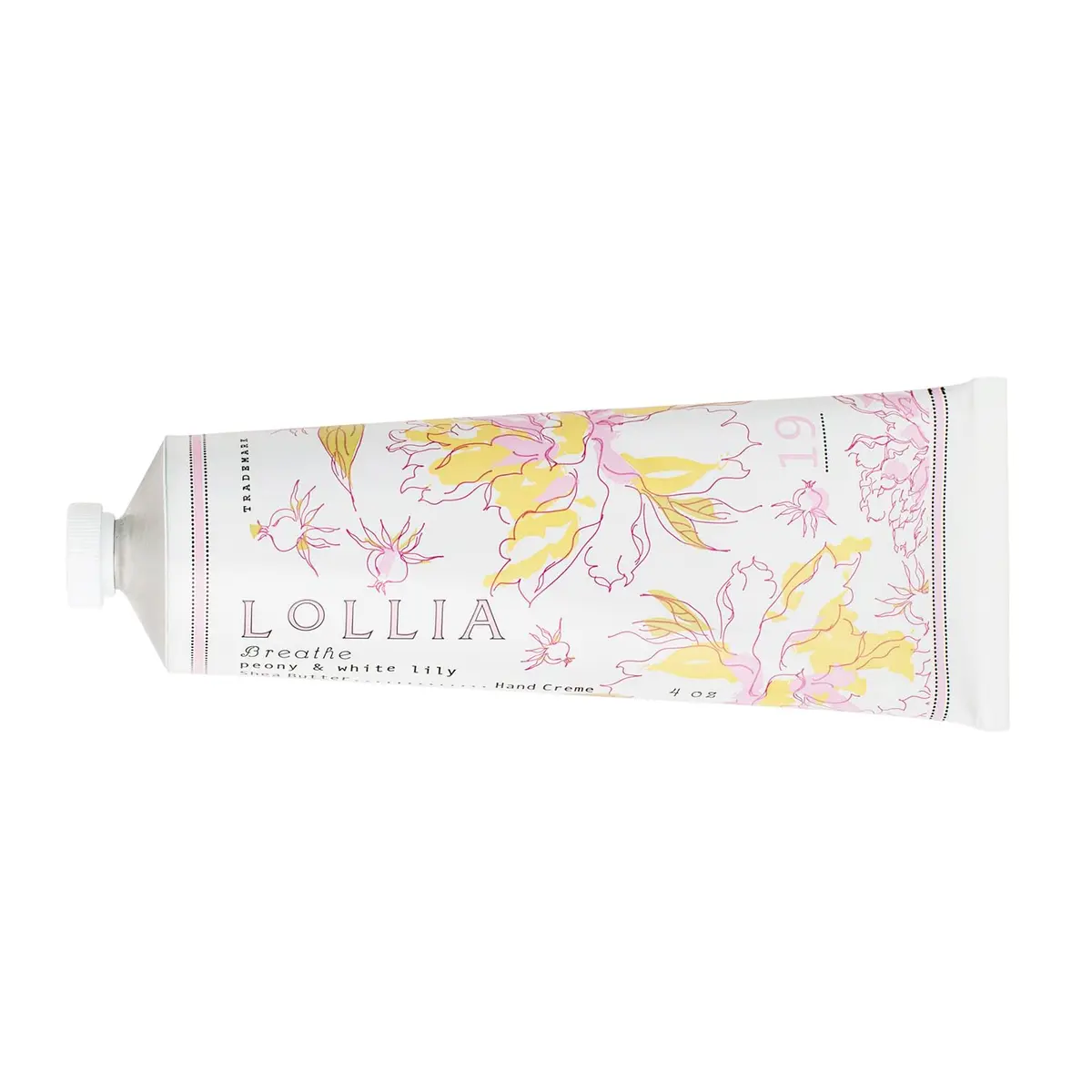 LOLLIA Breathe Hand Cream for Women, 4 oz | Shea & Cocoa Butter Moisturizer for Dry Hands - main product image