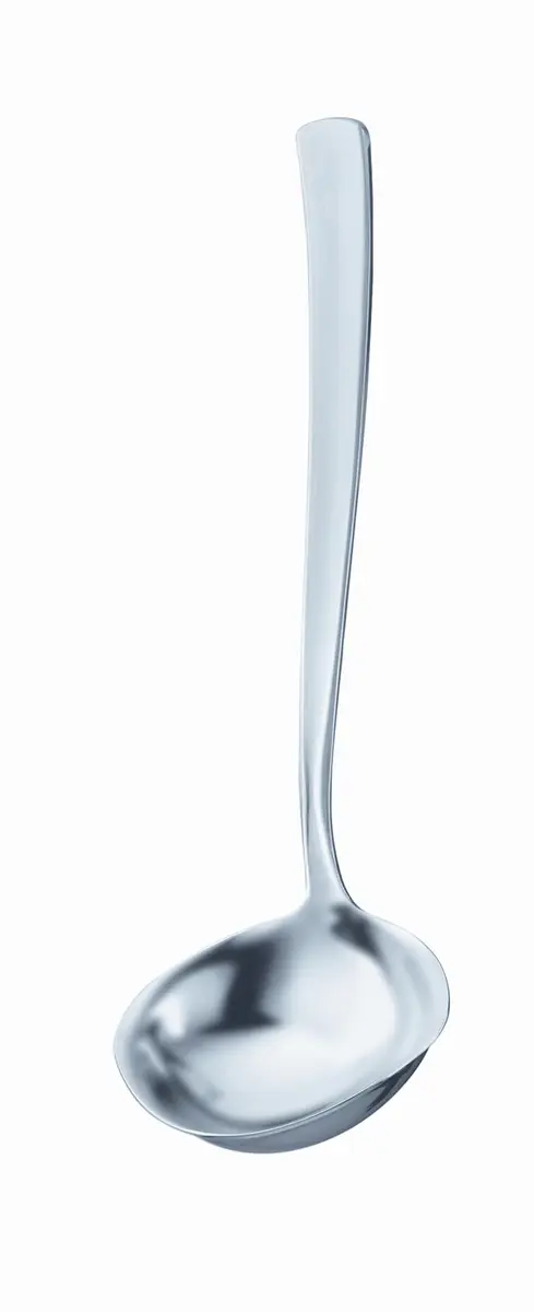 Rösle Stainless Steel Sauce Ladle, Flat Handle, 1.7-Ounce | German Design, Durable & Dishwasher Safe - main product image