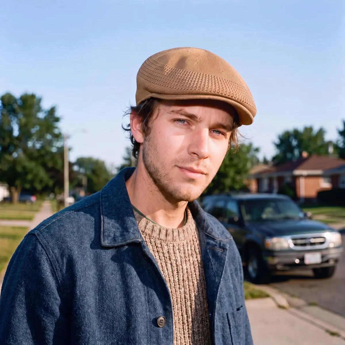 Kangol Tropic Ventair 504 Cap - Brown, X-Large | Iconic Style for Warm Weather - view 2
