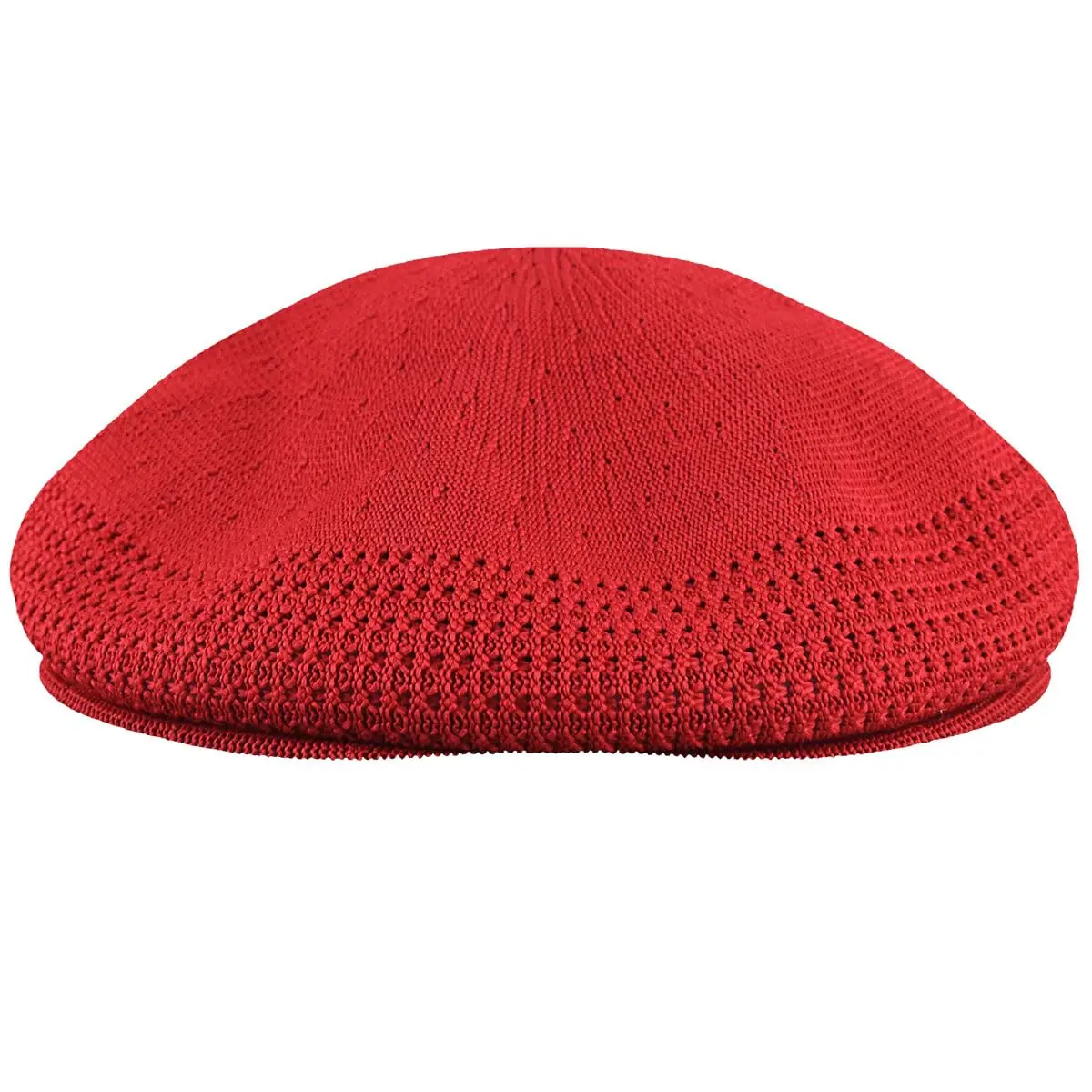 Kangol Tropic 504 Ventair - Scarlet/S Scarlet, Small | Lightweight Summer Cap with Iconic Ventair Pattern - view 3