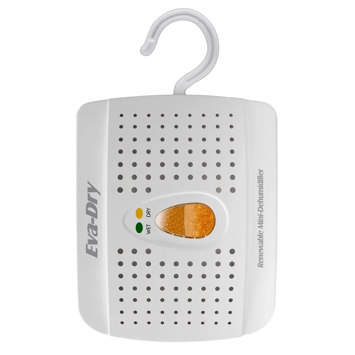 Eva-Dry E-333 Wireless Mini Dehumidifier, White 6oz (177ml) | Renewable Silica Gel for Small Spaces - view 3