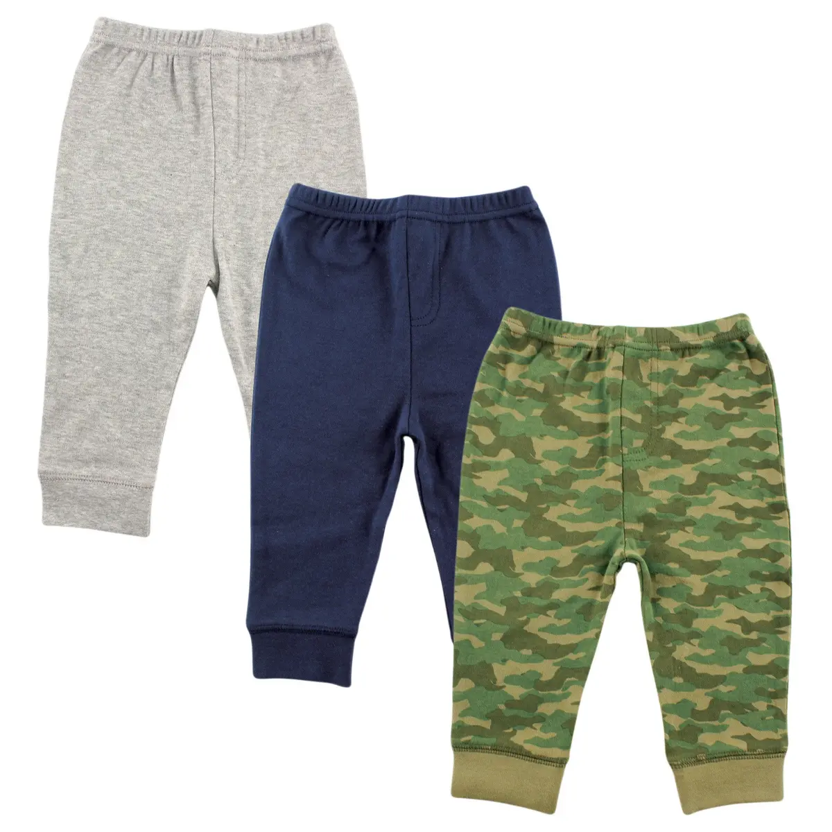 Luvable Friends Baby Boys Cotton Pants, Camo, 2T US | Soft Cotton, Comfortable Fit - main product image