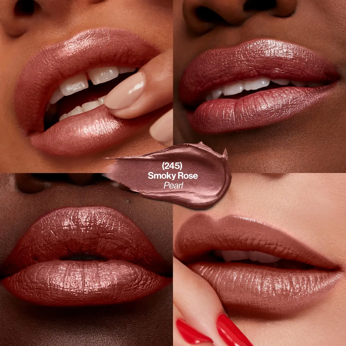 Revlon Super Lustrous Lipstick, 245 Smoky Rose | Rich Color & Moisturizing Formula - view 2