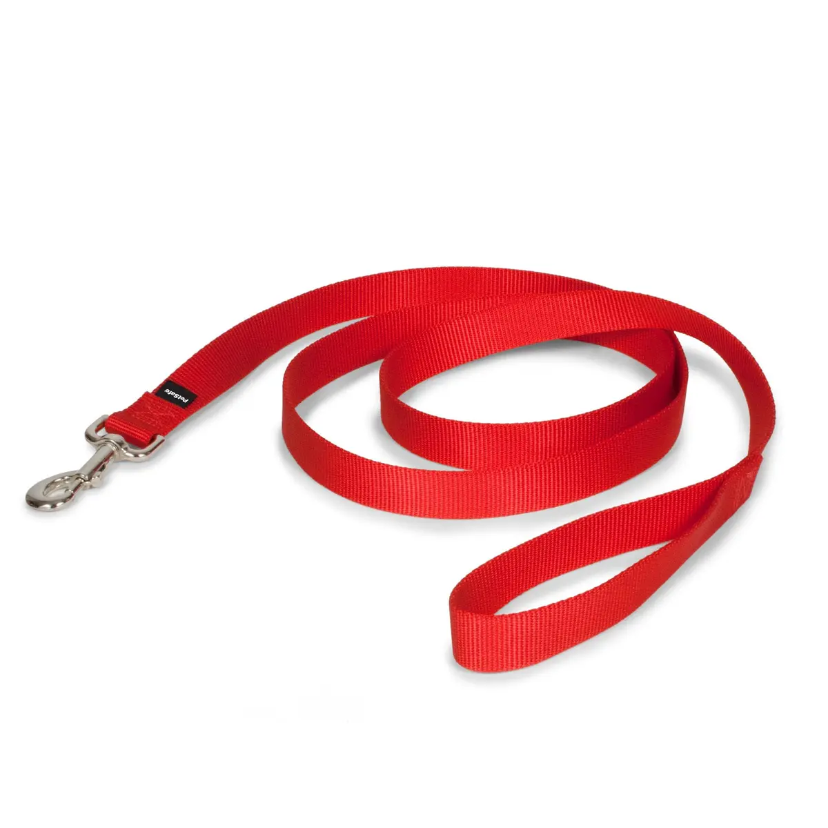 PetSafe Nylon Dog Leash - Strong, Durable, Traditional Style with Easy Bolt Snap - 1 in. x 6 ft., Red - main product image