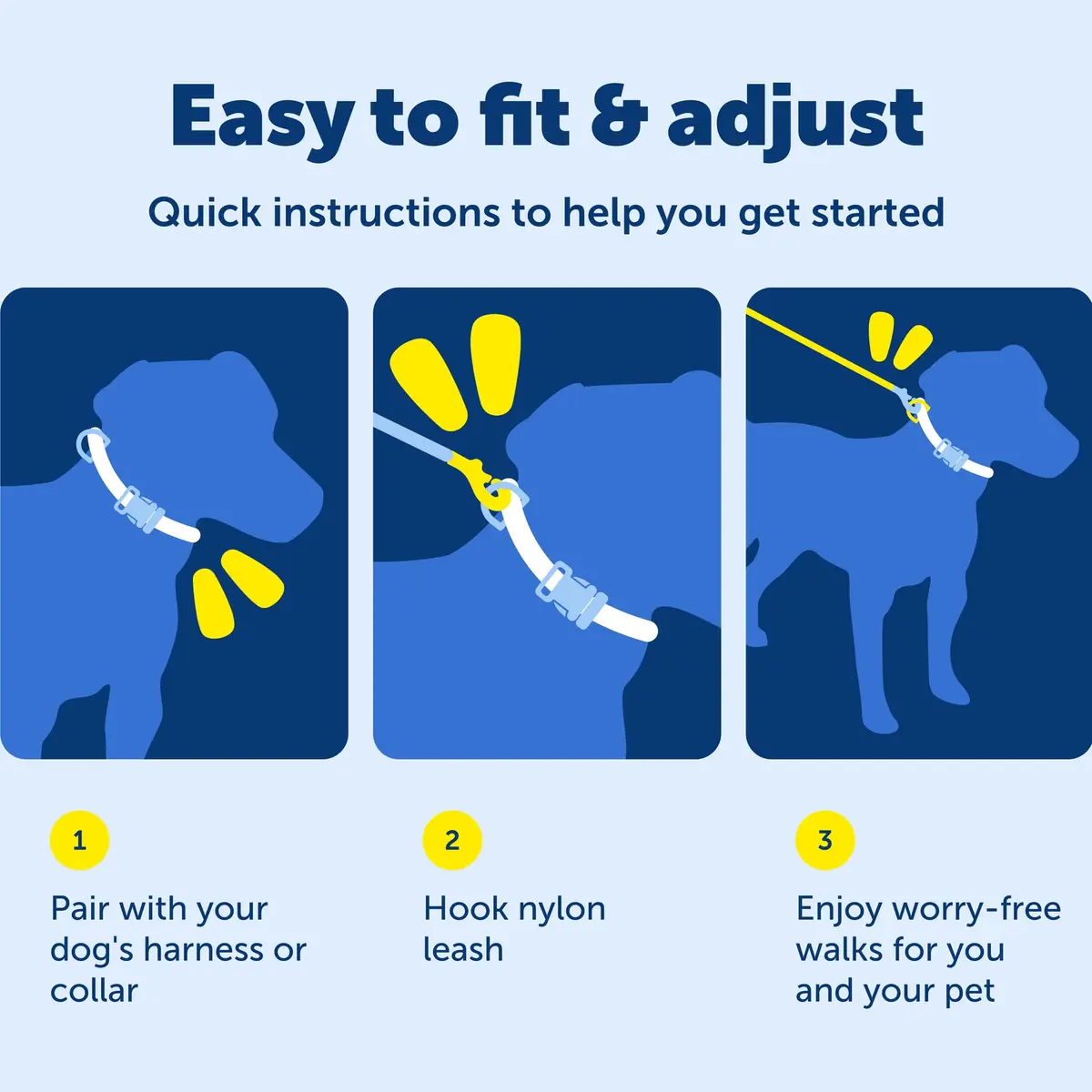 PetSafe Nylon Dog Leash - Strong, Durable, Traditional Style with Easy Bolt Snap - 1 in. x 6 ft., Red - view 6