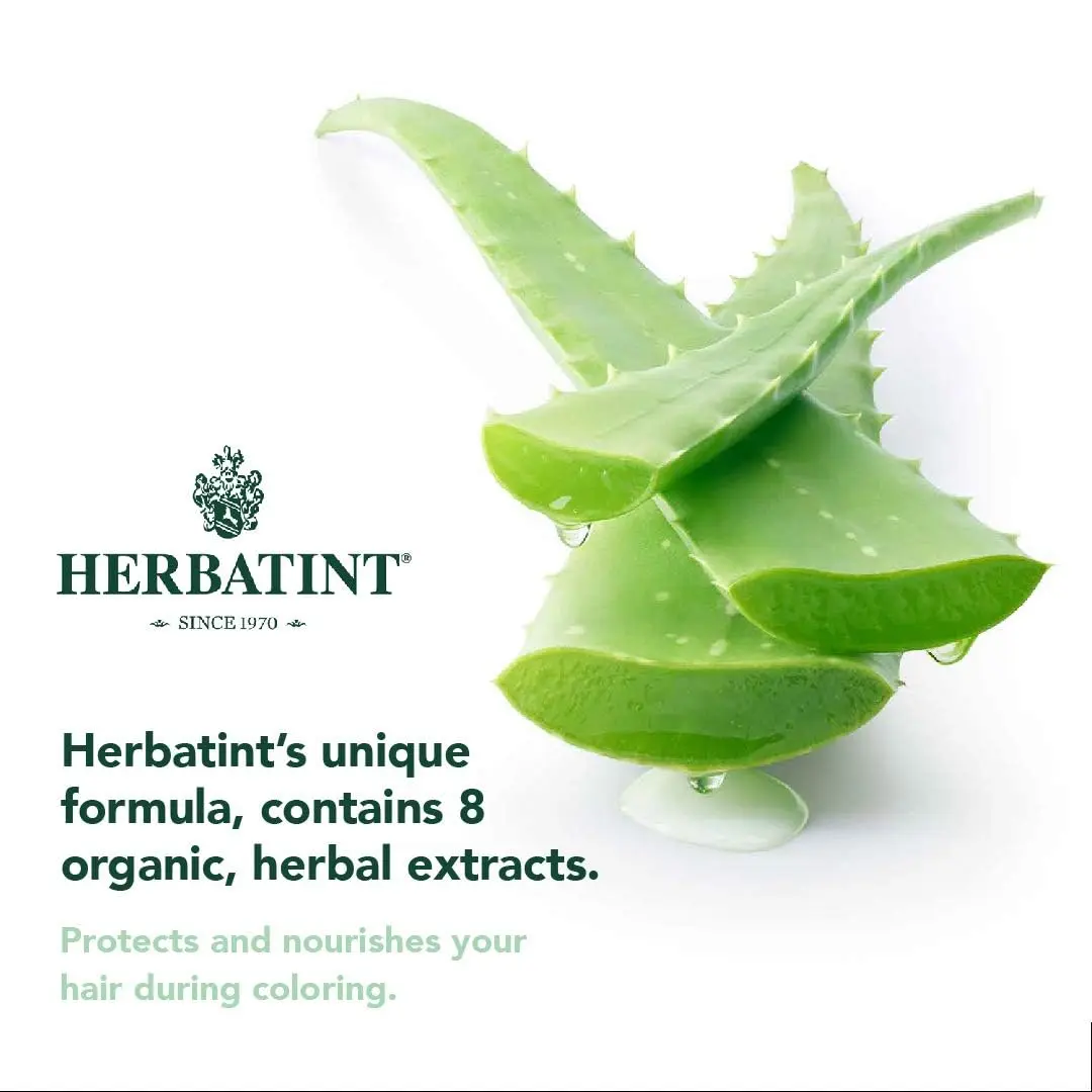 Herbatint Permanent Herbal Haircolour Gel 5N Light Chestnut 135 mL | Ammonia-Free Organic Herbal Formula - view 7