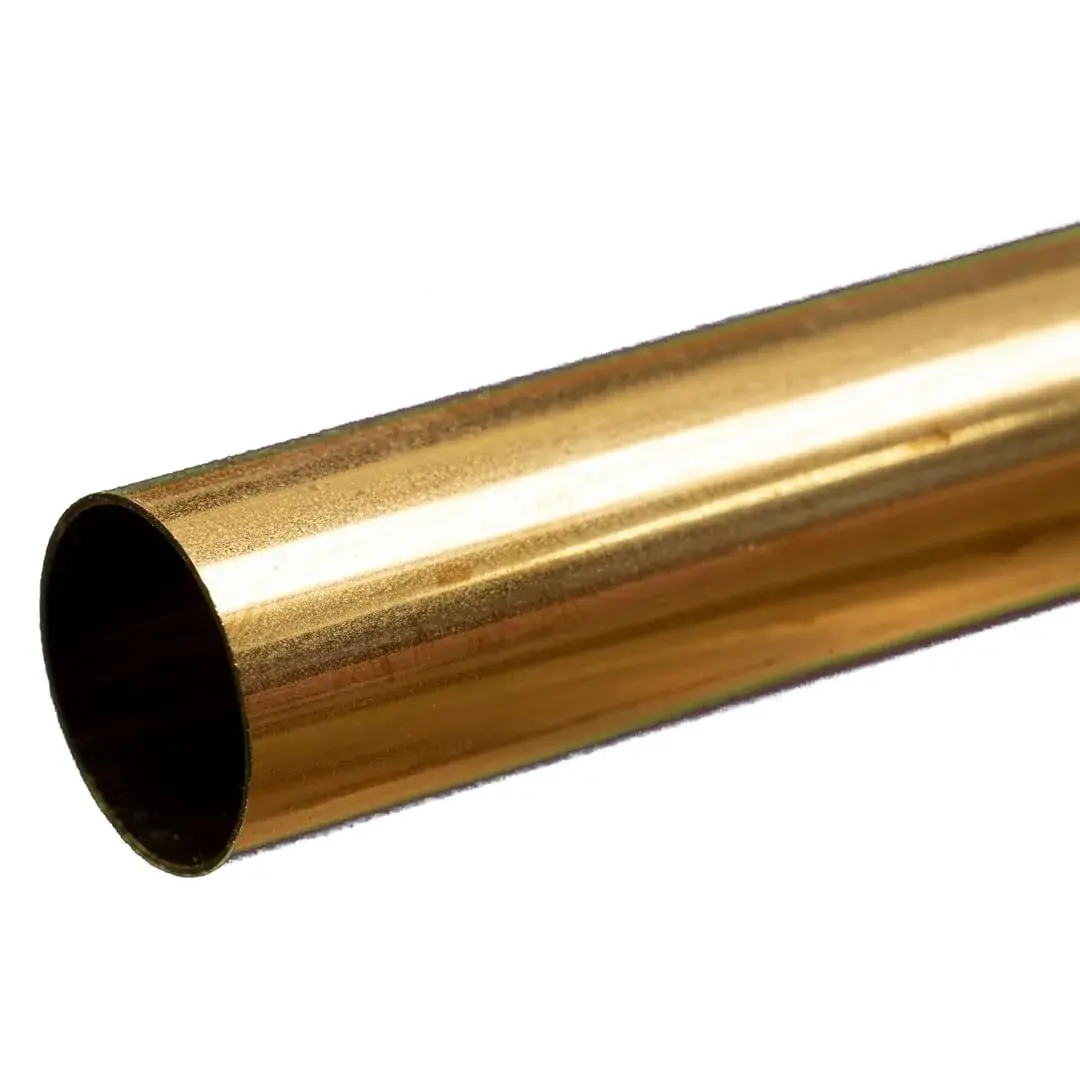 K&S Precision Metals Round Brass Tube 5/8" OD x 0.014" Wall x 12" Long | 15.88mm OD x 0.356mm Wall x 304.8mm Long - view 3