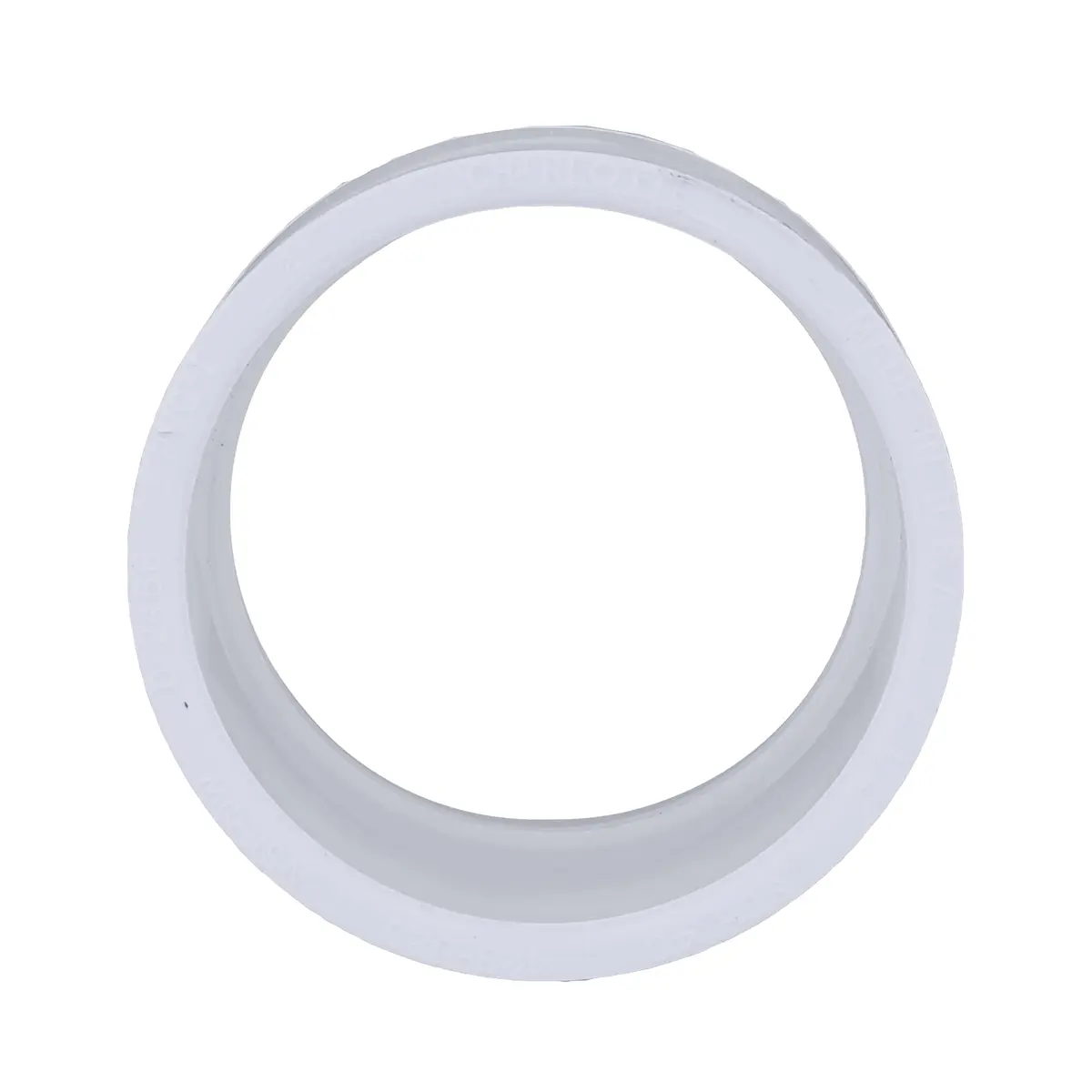 Charlotte Pipe 2 1/2 Inch SCH 40 Coupling | PVC Potable Water Fitting, USA - view 2