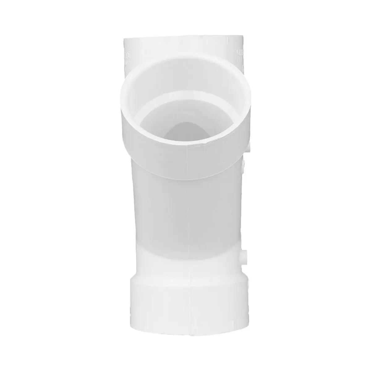 Charlotte Pipe 3" DWV Wye Pipe Fitting | Sanitary Drain Waste Vent, Easy Install, Made in USA - view 2
