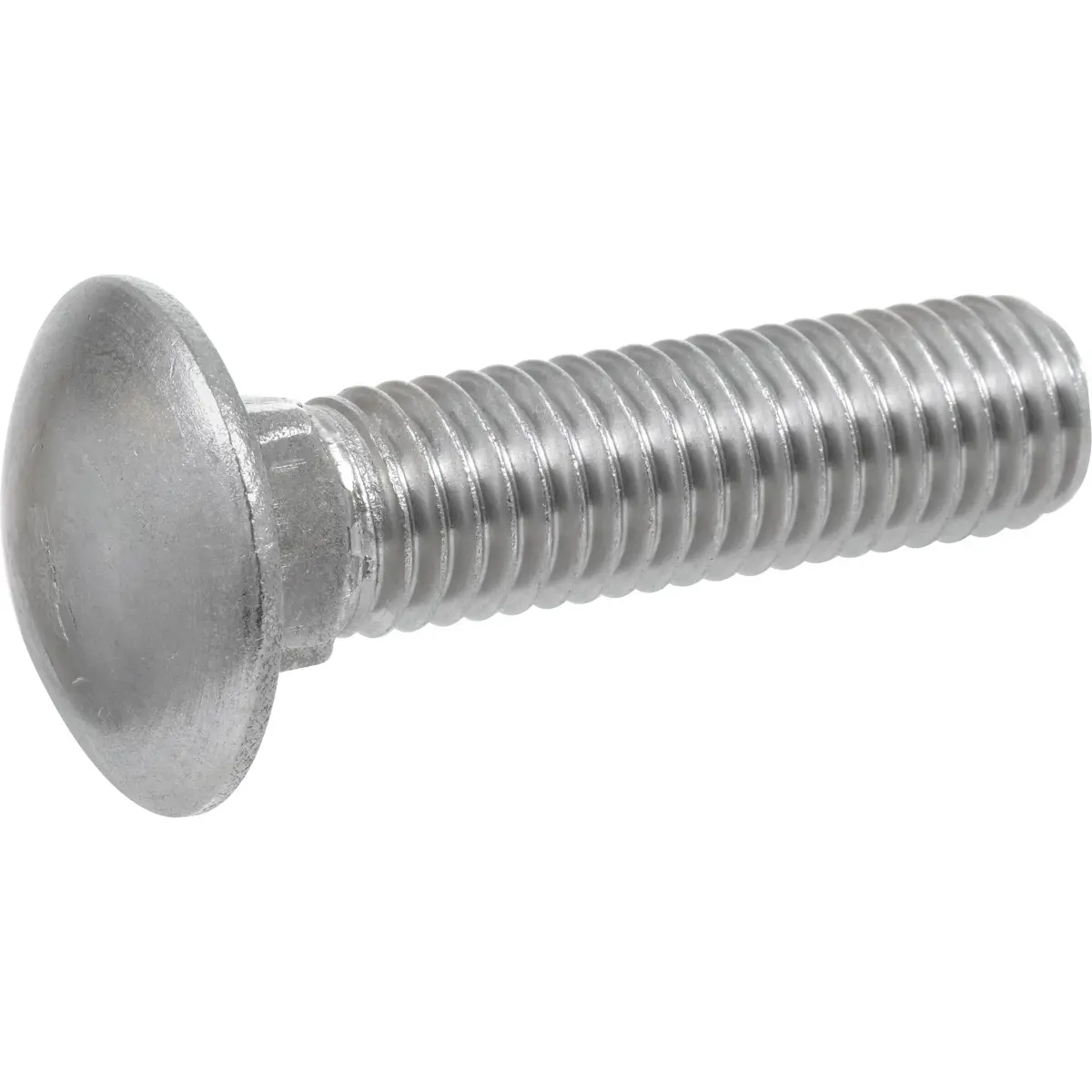 Hillman Stainless Steel Carriage Bolts 1/4 x 1-1/2 Inch 50-Pack | Grade 2, Round Head, Square Neck - main product image