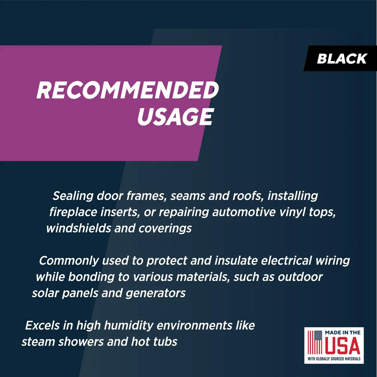 Rutland High Temp Silicone Sealant RTV Gasket Maker - Heat Resistant Glue & Black RTV Silicone Sealant Adhesive, Gasket Sealer 500F | Flexible, Heat-Resistant - view 5