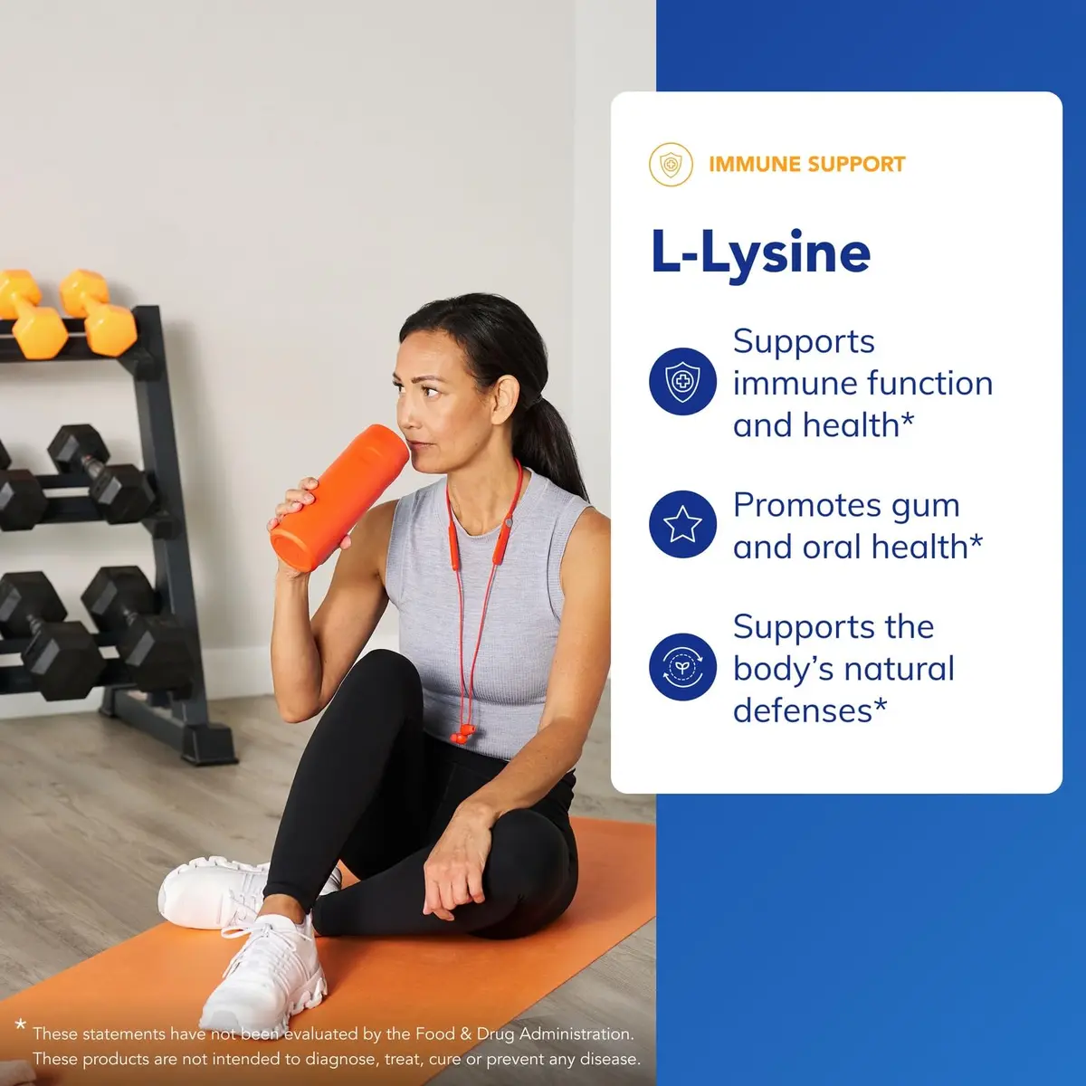 Pure Encapsulations L-Lysine 90 Capsules | Supports Immune & Gum Health - view 3