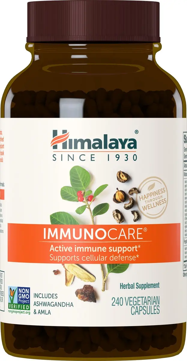Himalaya ImmunoCare, Immune Support Supplement, 840 mg | Supports immune health with Ayurvedic herbs - main product image