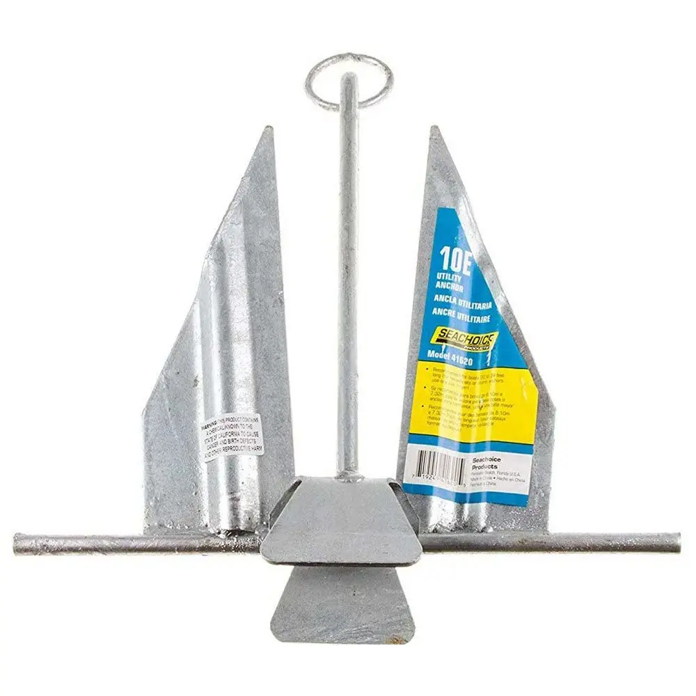 SEACHOICE Utility Anchor 10E 41620 | Steel Deep Penetration Anchor for Boats 20-24 ft - view 2