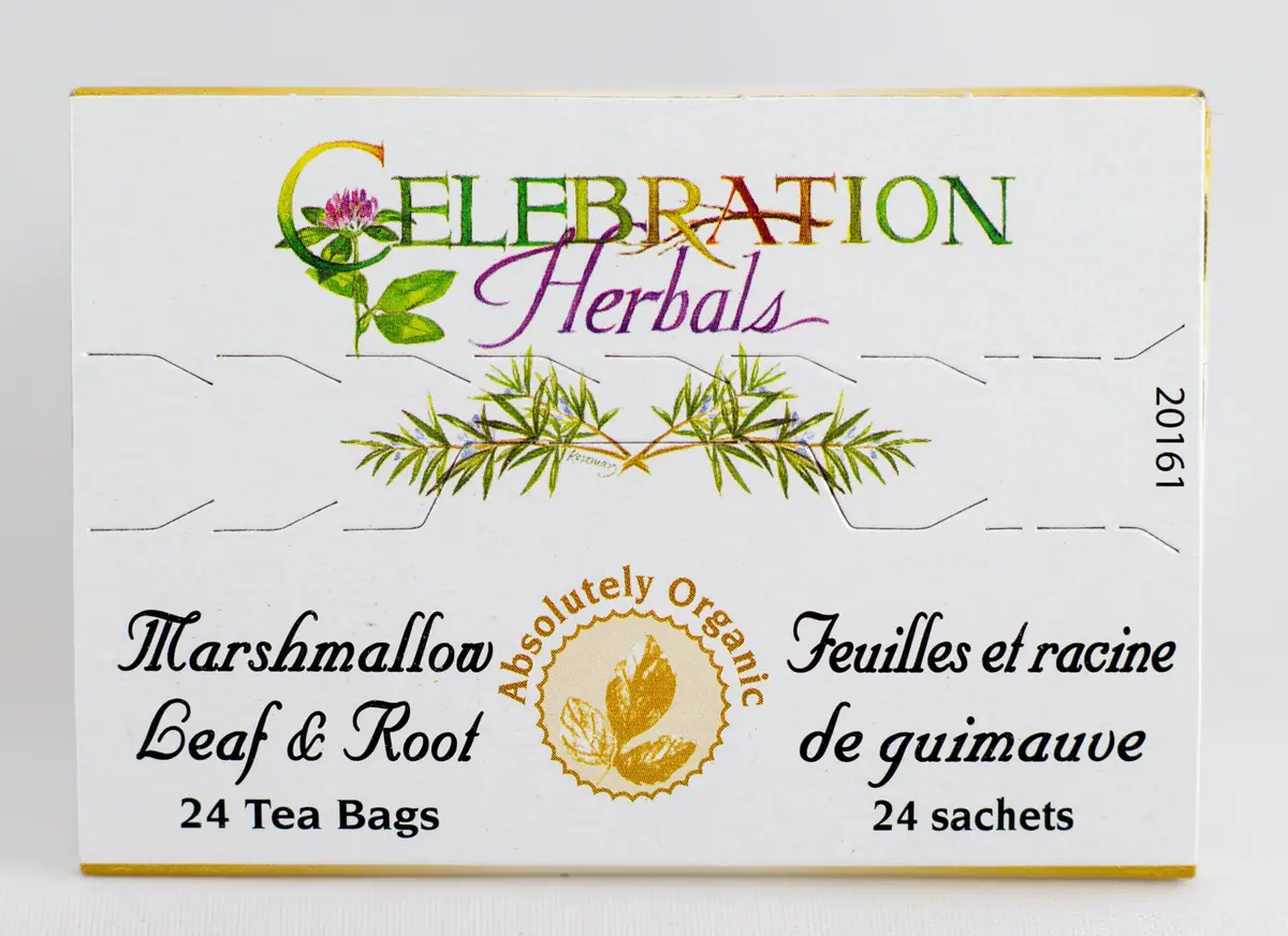 Celebration Herbals Marshmallow Root Tea 24 Bags | Caffeine-Free Organic Herbal Tea with Mellow Taste - view 8