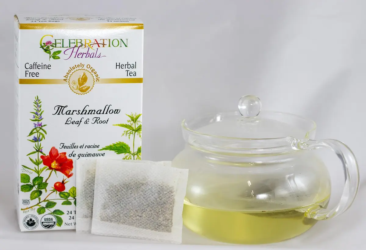 Celebration Herbals Marshmallow Root Tea 24 Bags | Caffeine-Free Organic Herbal Tea with Mellow Taste - view 3
