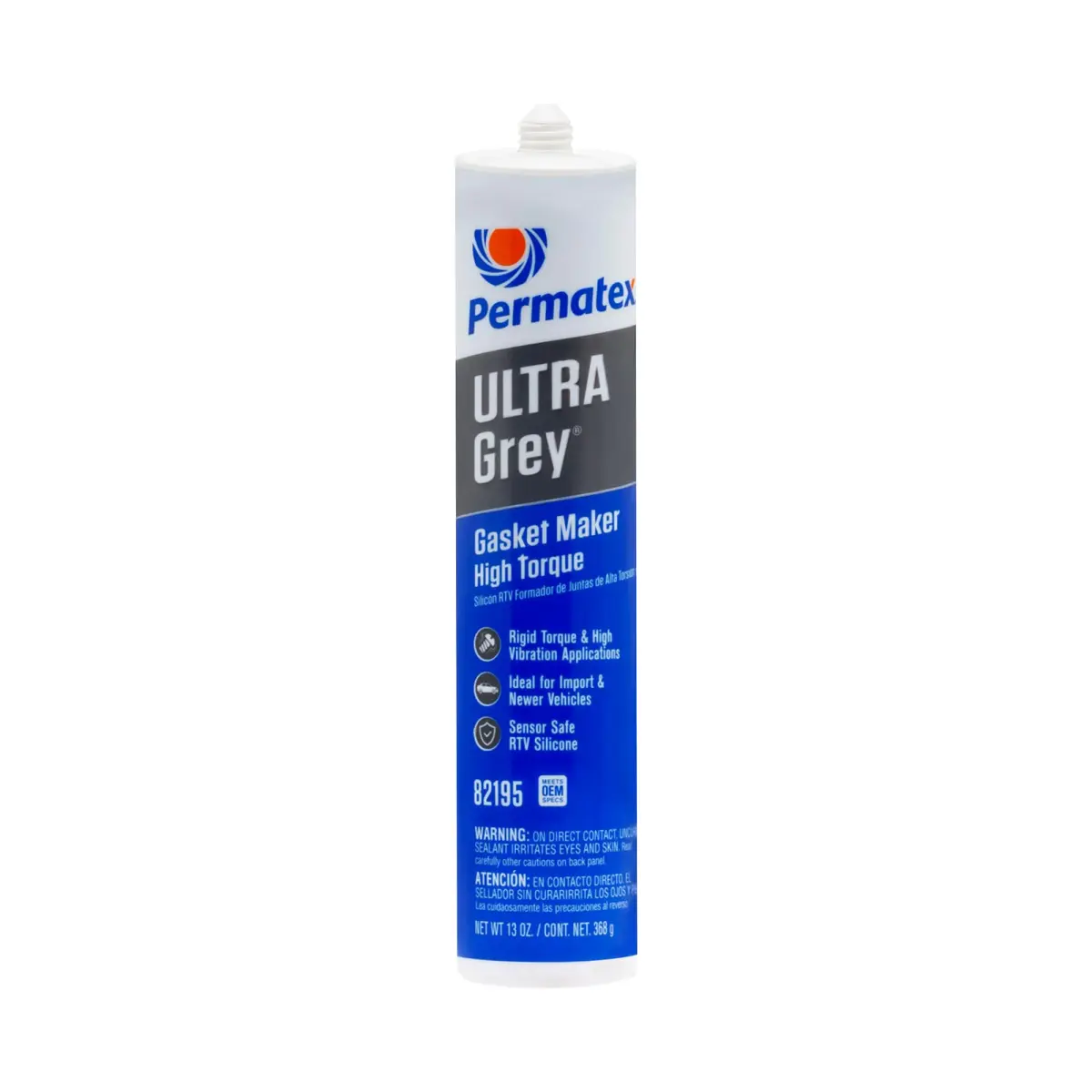 Permatex The Right Stuff 1 Minute Grey Gasket Maker 89ml (3 Fl Oz) | High-Torque Engine Sealant — Ultra Gray / 13 Fl. Oz. - main product image