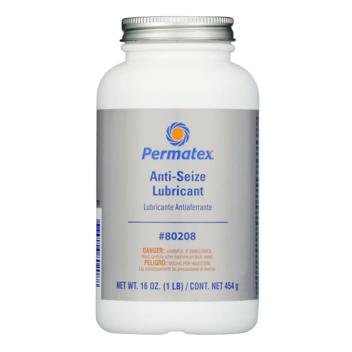 Permatex Silver 16 oz. (454 g) Anti-Seize Lubricant with Brush Top Bottle | High Temp & Corrosion Resistant - main product image