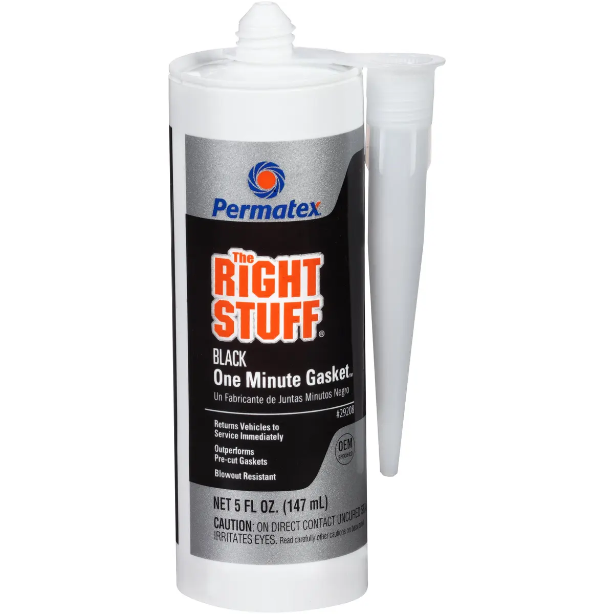 Permatex The Right Stuff Gasket Maker 5 oz | Leakproof, High Temp, Oil-Resistant Sealant - main product image