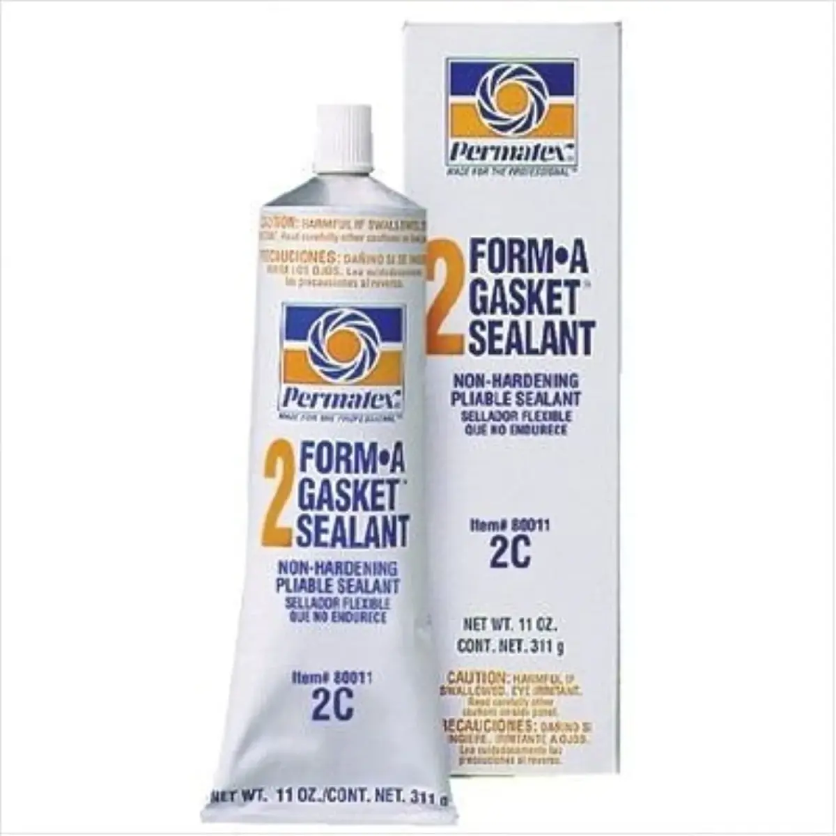 Permatex Form-A-Gasket #1 Sealant 312ml (11 Fl Oz) | Fast-Drying Hard-Setting for Rigid Flanges - view 2
