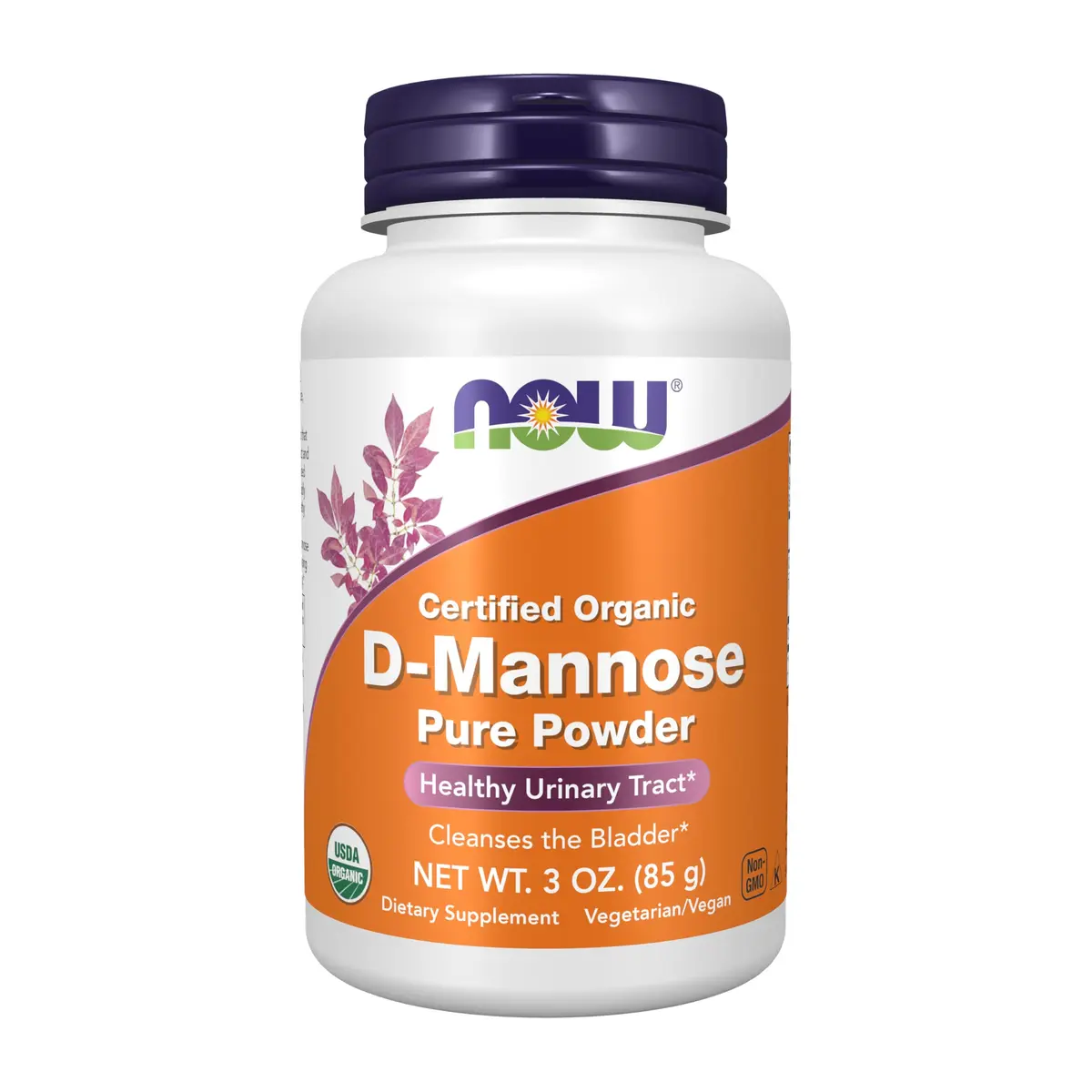 NOW Supplements D-Mannose Powder 3 oz | Supports Urinary Tract Health - main product image
