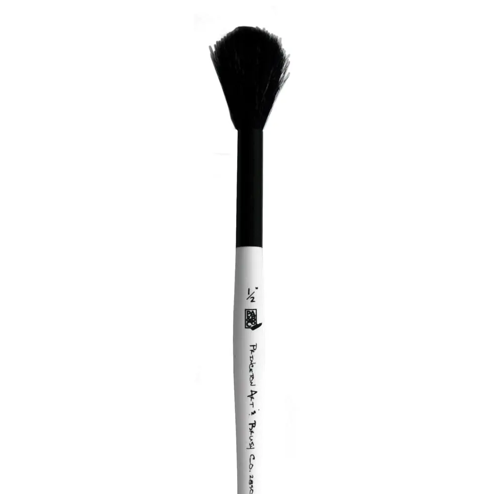 Princeton Goat Hair Mop - 1/2" Round | Natural Bristle Watercolor Brush - view 2