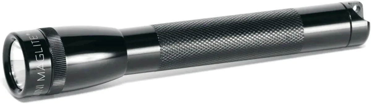 MagLite Mini LED 2-Cell AA Flashlight – 127 Lumens, 156m Beam, Black | Water-Resistant Aluminum Build - main product image