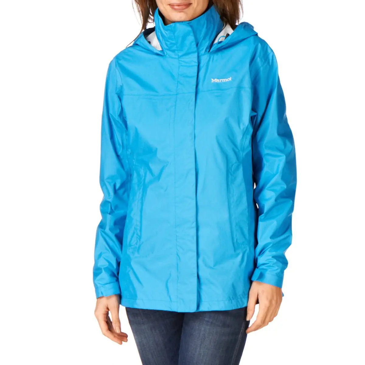 MARMOT Men’s PreCip Jacket | Lightweight Waterproof Atomic Blue X Small - main product image