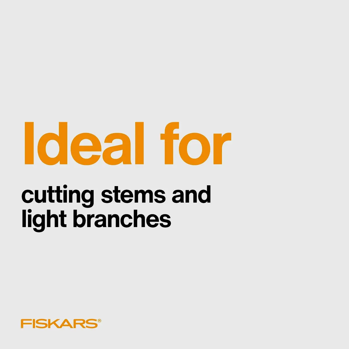 Fiskars SoftGrip Bypass Pruning Shears 5/8" Cut Capacity | Alloy Steel Blades - view 6