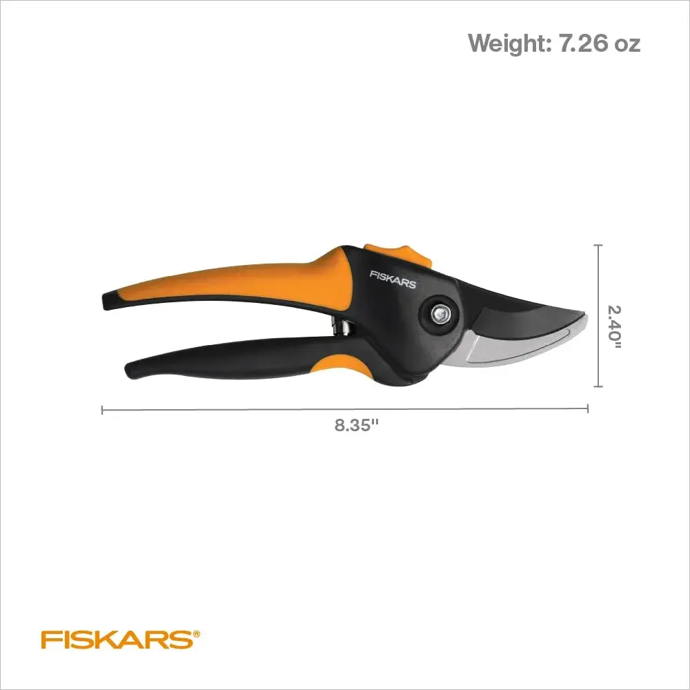 Fiskars SoftGrip Bypass Pruning Shears 5/8" Cut Capacity | Alloy Steel Blades - view 7