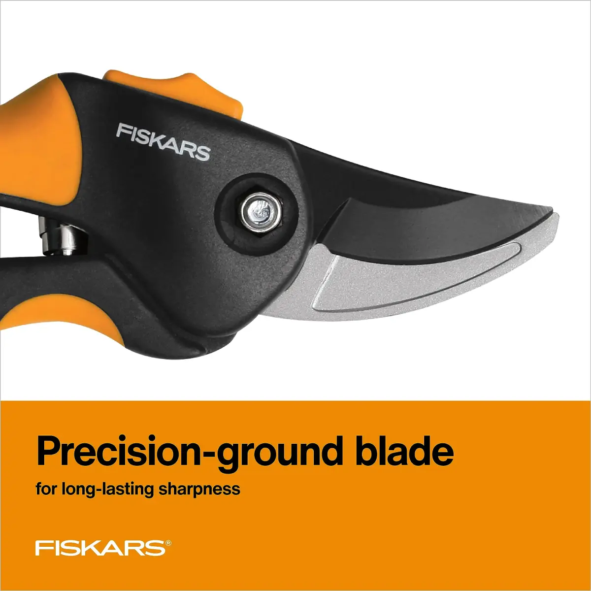Fiskars SoftGrip Bypass Pruning Shears 5/8" Cut Capacity | Alloy Steel Blades - view 4