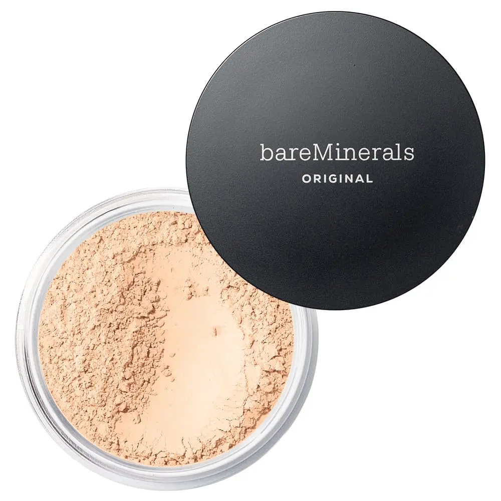 bareMinerals Original Loose Powder Foundation SPF 15, Fair 01, 0.28 oz (7.94 g) | Vegan, Cruelty-Free & Dermatologist-Tested - main product image