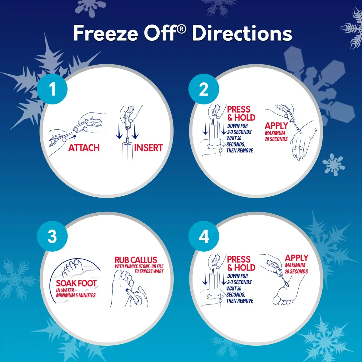 Compound W Freeze Off Wart Remover 8 Applications | Fast-Acting Cryotherapy for Common & Plantar Warts - view 5