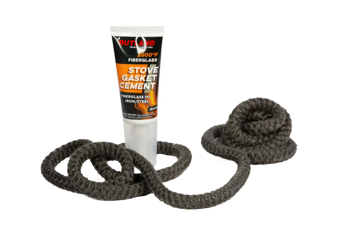 Rutland 96N-6 Grapho-Glas Rope Gasket Replacement Kit, 1/2-Inch by 7-Feet | Long-lasting stove gasket - view 2