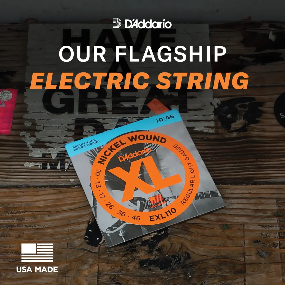 D'Addario XL Nickel EXL110-10P Electric Guitar Strings, Regular Light 10-46 Gauge, 10 Sets - view 3