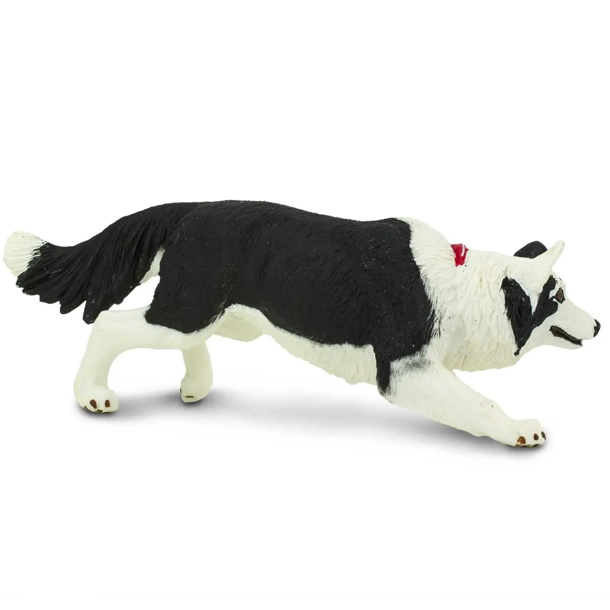 Safari Ltd. Border Collie Toy - 5 Inch Realistic Pet Figure for Kids | Hand-Painted, Safe, Educational - view 5