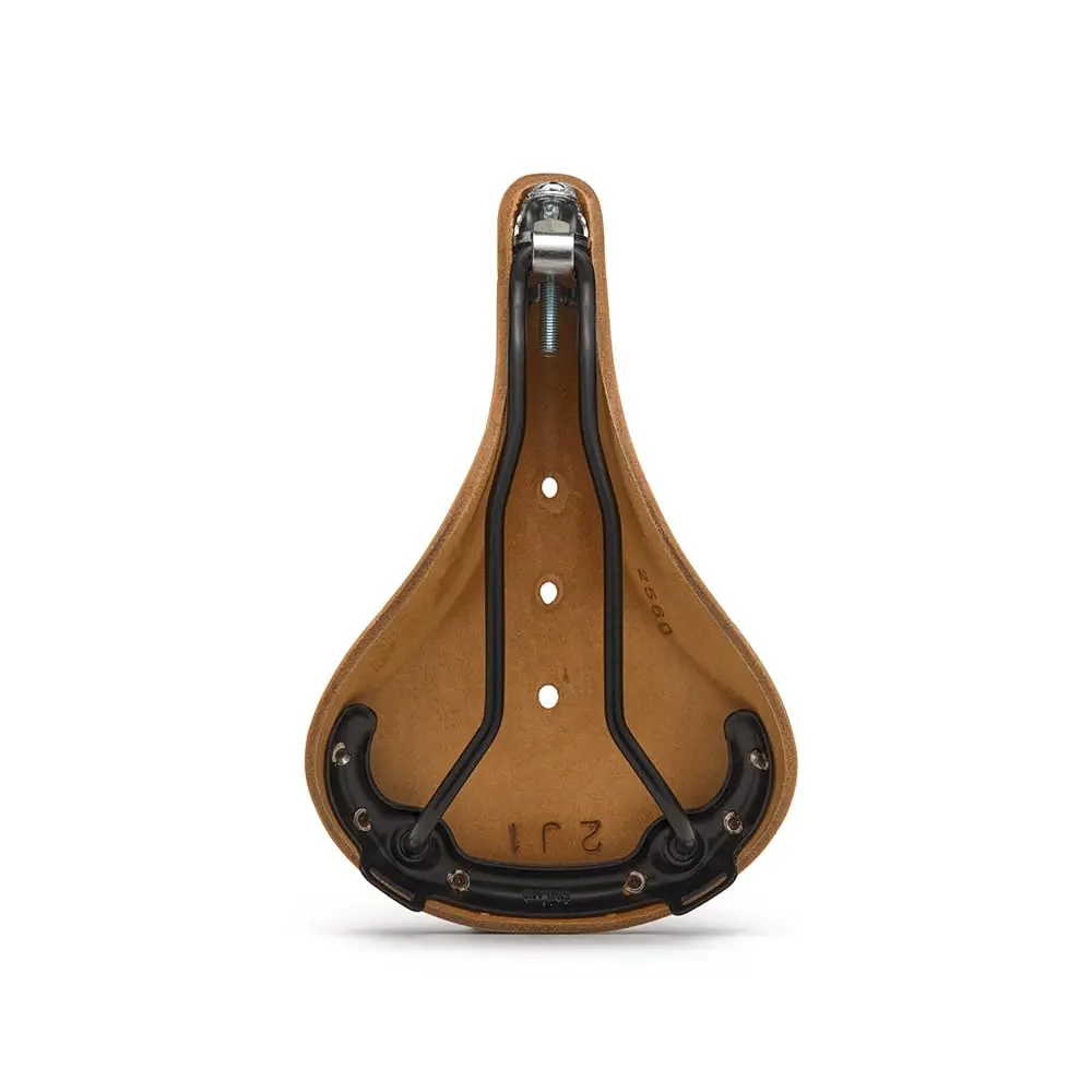 Brooks England B17 Leather Bike Saddle Honey | Supremely Comfortable Handmade Design - view 3