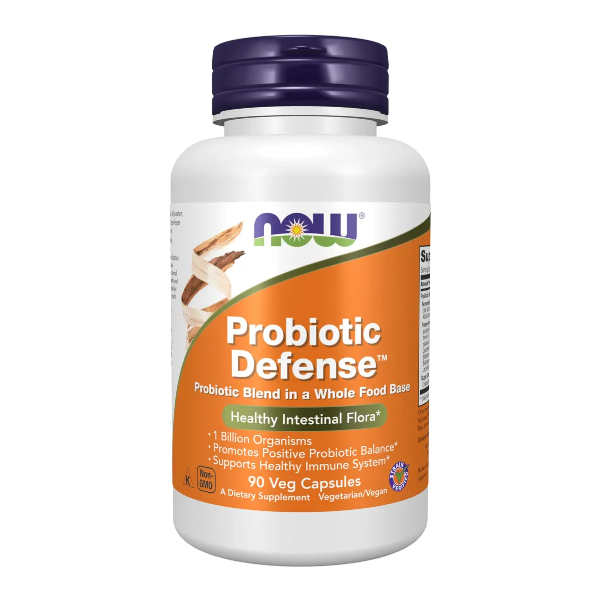 NOW Probiotic Defense 90 Veg Caps | Supports Gut & Immune Health in India - main product image