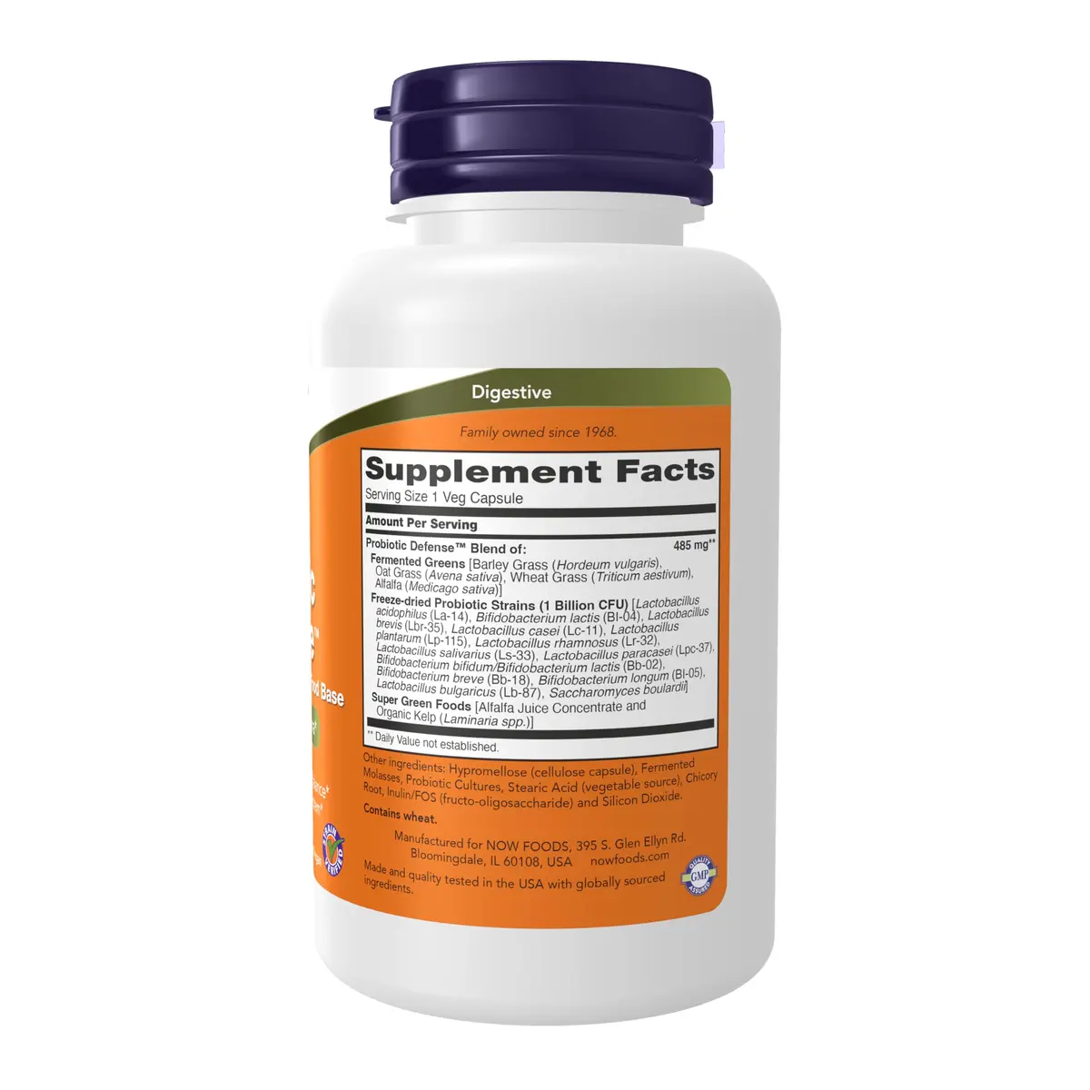 NOW Probiotic Defense 90 Veg Caps | Supports Gut & Immune Health in India - view 2